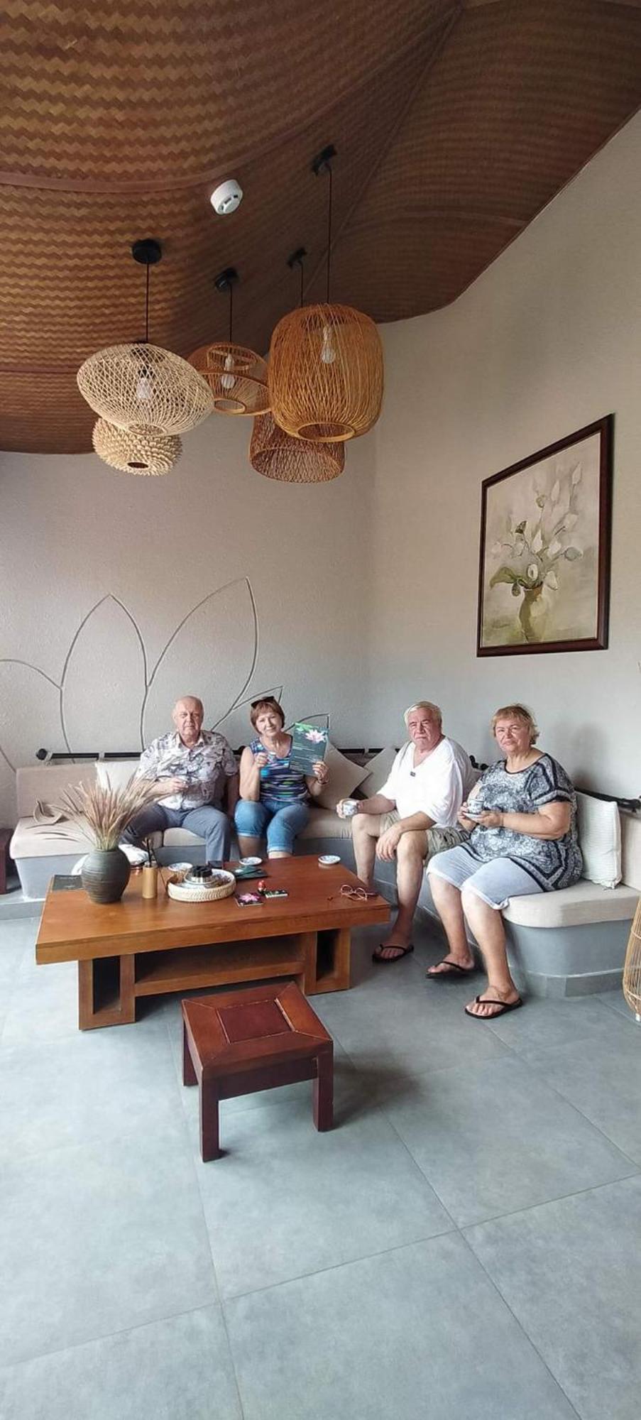 Golden Lotus Spa & Homestay Ap Thien Phuoc Buitenkant foto