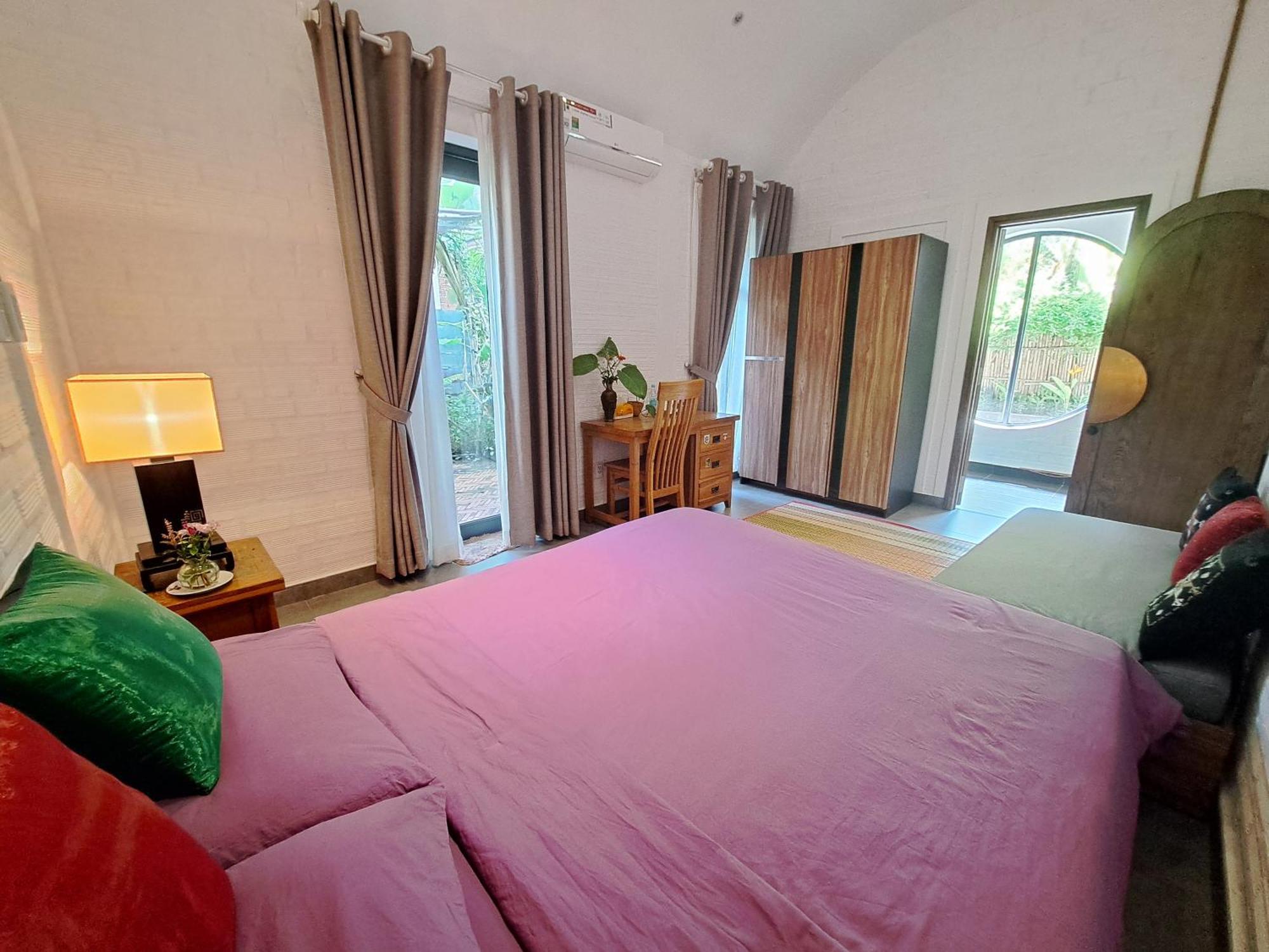 Golden Lotus Spa & Homestay Ap Thien Phuoc Buitenkant foto
